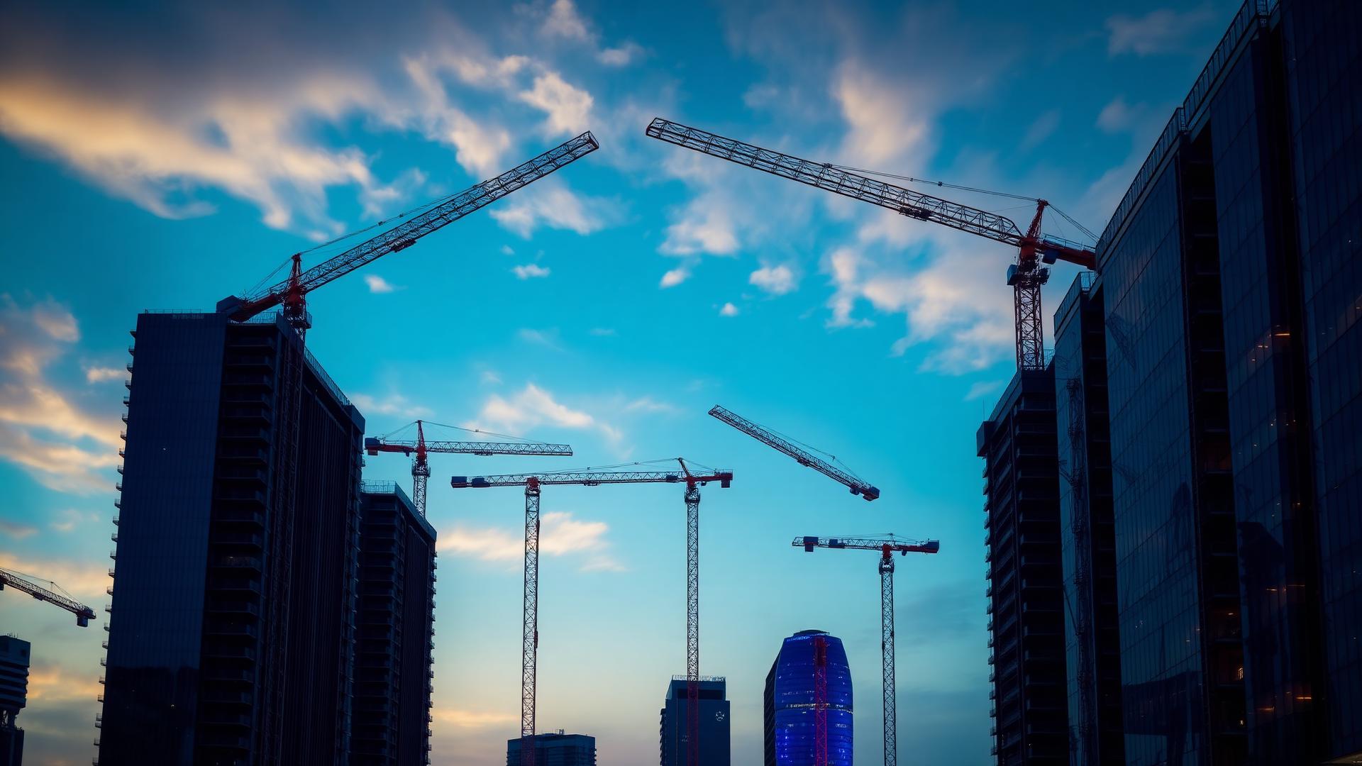 المقاولات والبناء والتشييد